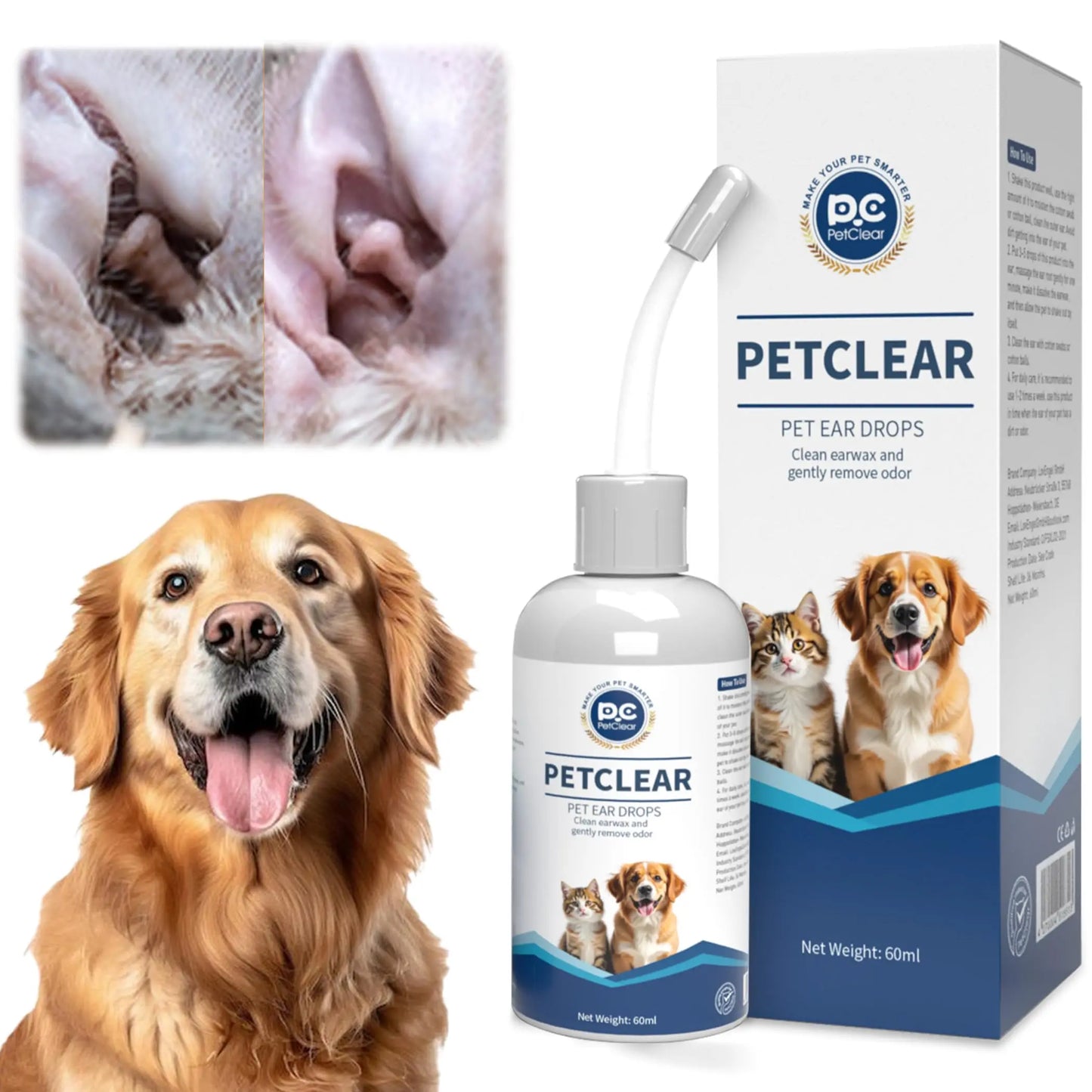 PetClear Natural Ear Drops