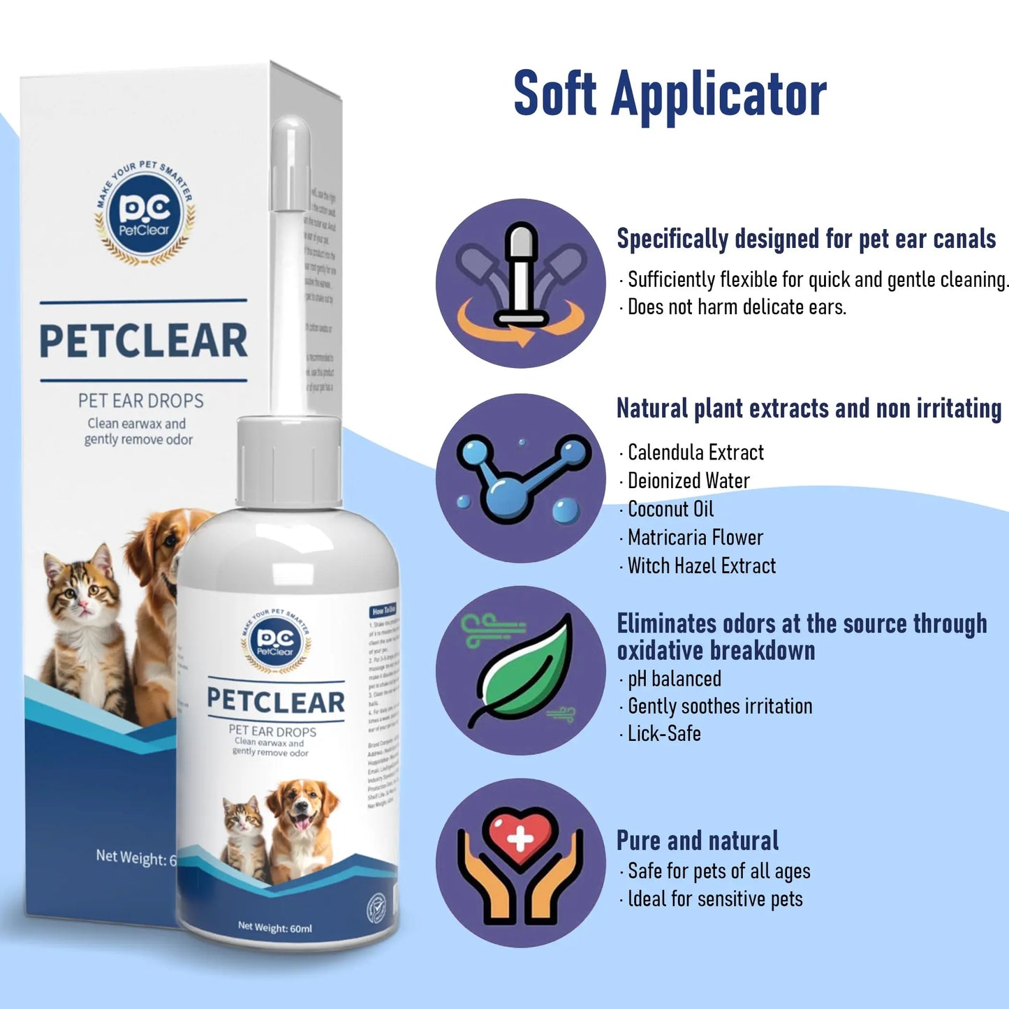 PetClear Natural Ear Drops