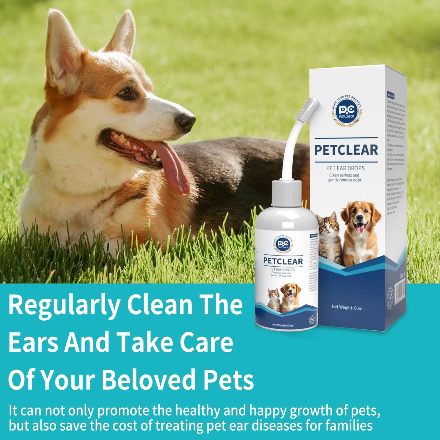 PetClear Natural Ear Drops